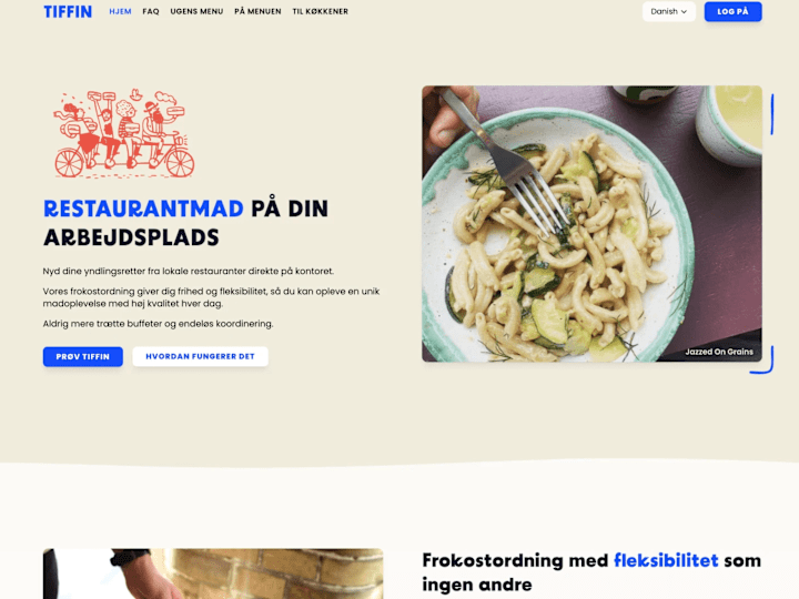 Cover image for Website for TIFFIN