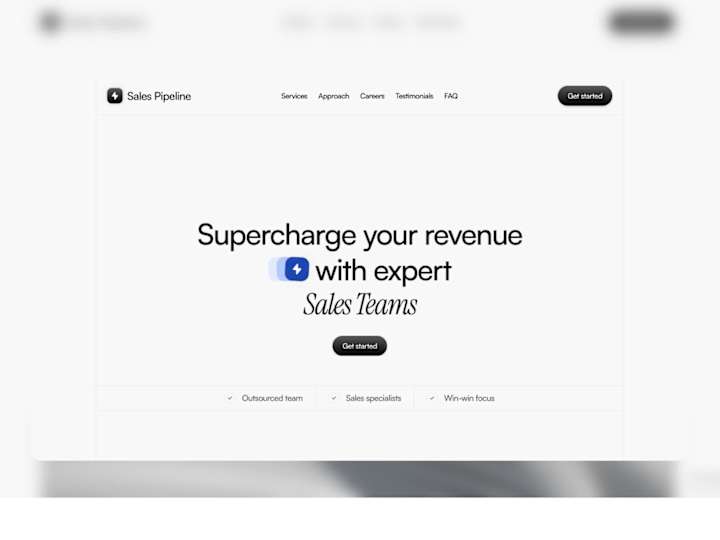 Cover image for Sales Pipeline Website & Brand Redesign