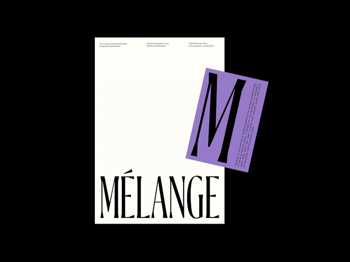 Cover image for Mélange