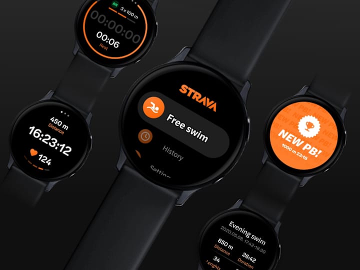 Cover image for Strava - Watch app redesign concept