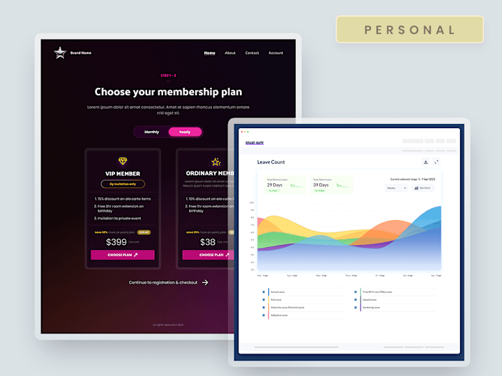 Cover image for UI/UX mini re-design challenge on Behance