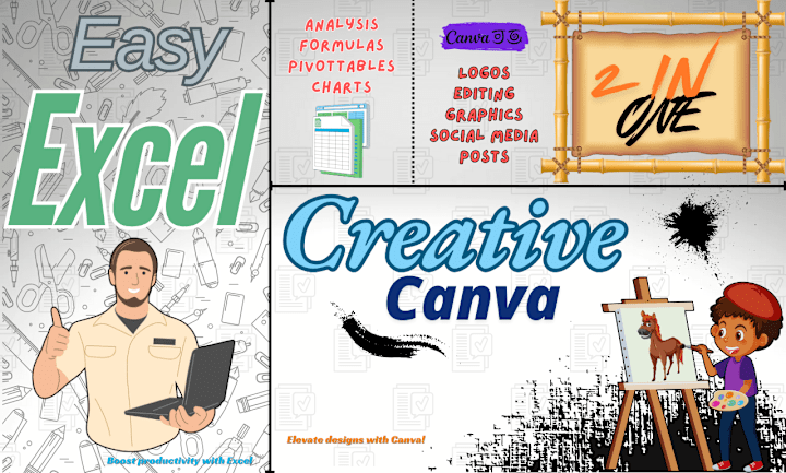 Cover image for  Excel Data Specialist & Canva Designer 