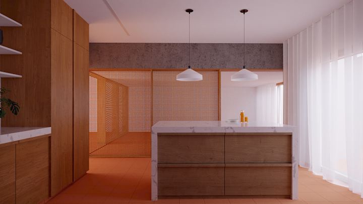 Cover image for Interior for a Basement Renovation / Residential