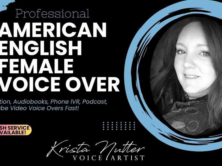 Cover image for Krista Nutter - Video Voice Over Demo 15s spots - YouTube