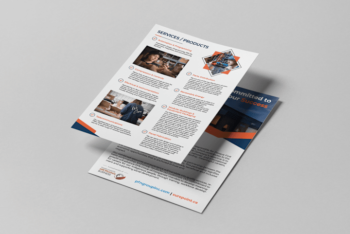 Cover image for Energy Services Company / Brochure Designs