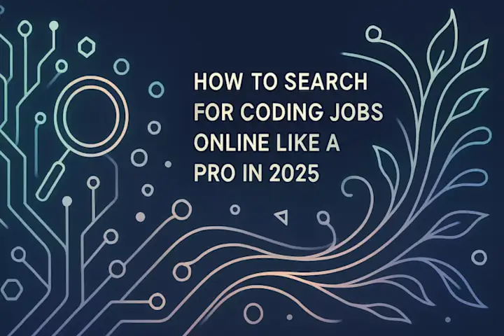 Cover image for How to Search for Coding Jobs Online Like a Pro in 2025