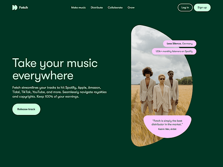 Cover image for FETCH LANDING PAGE