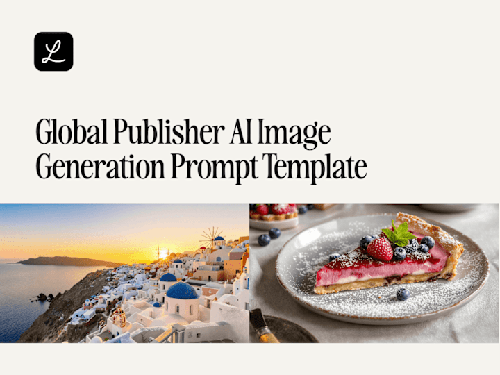 Cover image for Global Publisher AI Image Generation Prompt Template