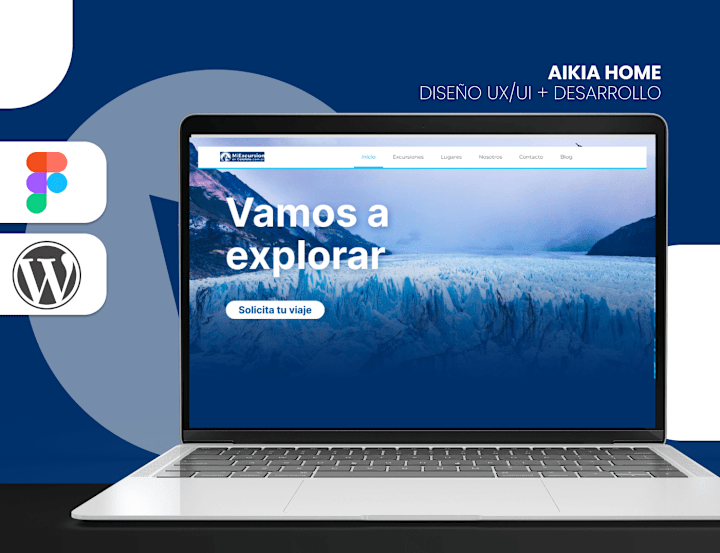 Cover image for Mi Excursion - UX/UI design + wordpress web development