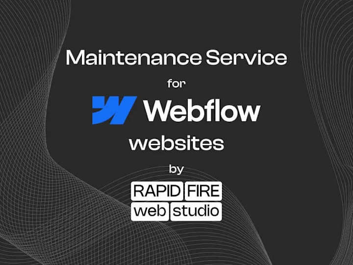 Cover image for Webflow Expert | Web Maintenance