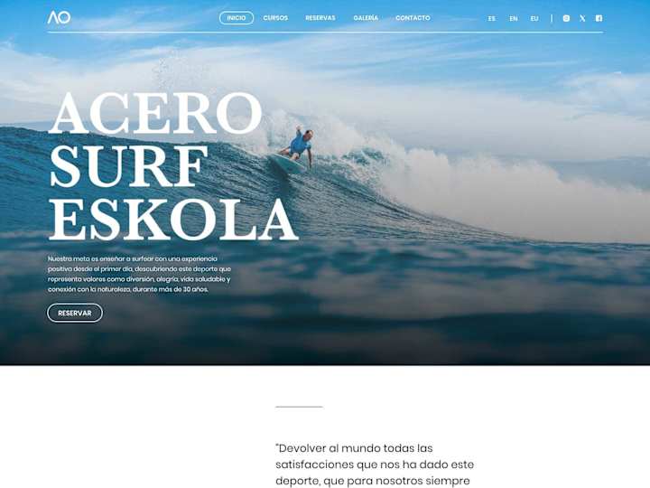 Cover image for Acero Surf Eskola