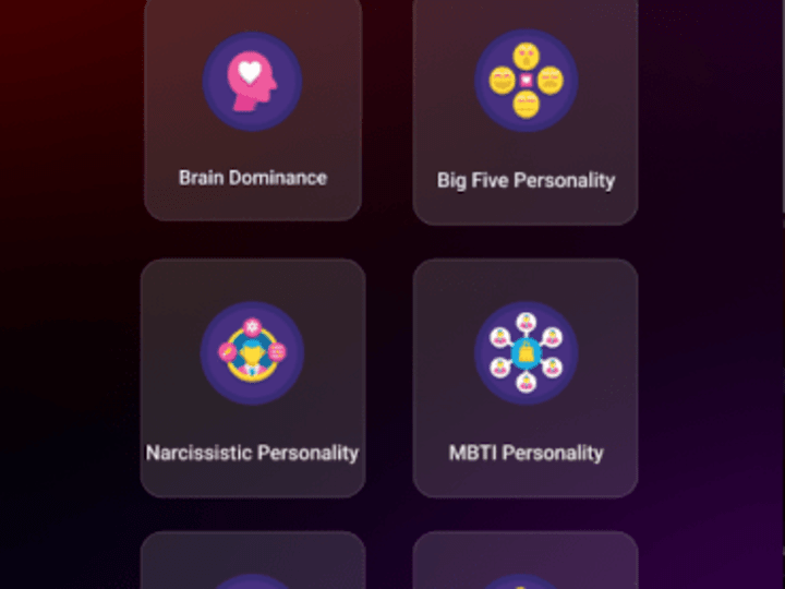 Cover image for Personality Test App