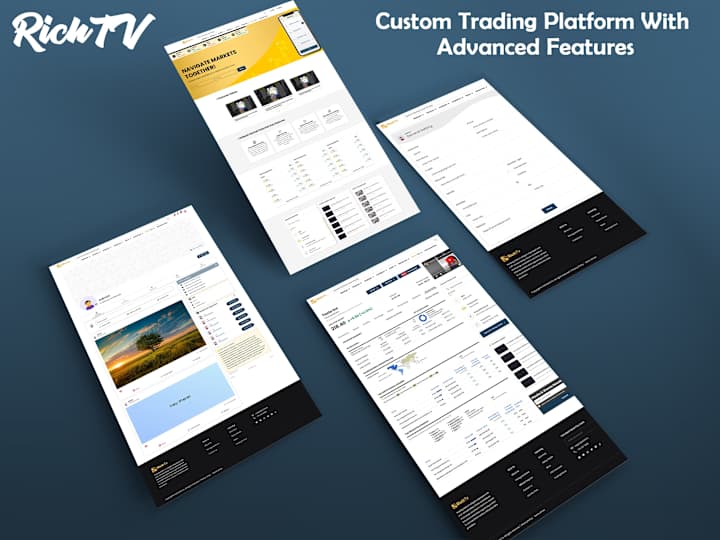 Cover image for RichTV: Custom Trading Platform, Advanced Features