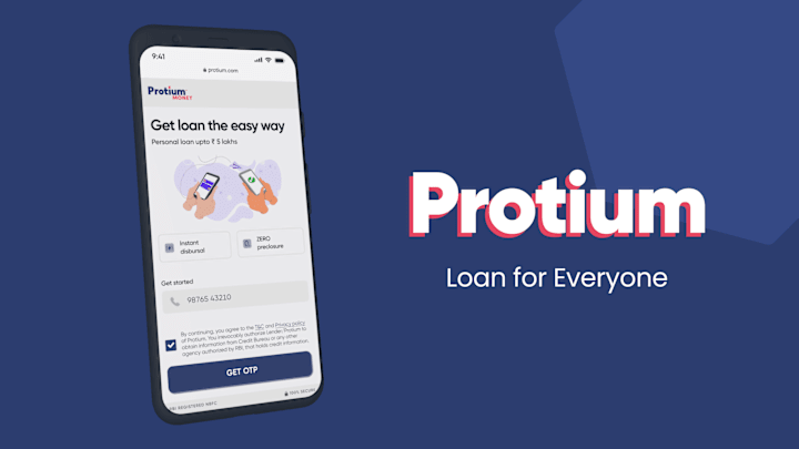 Cover image for Protium Finance - Personal Loan