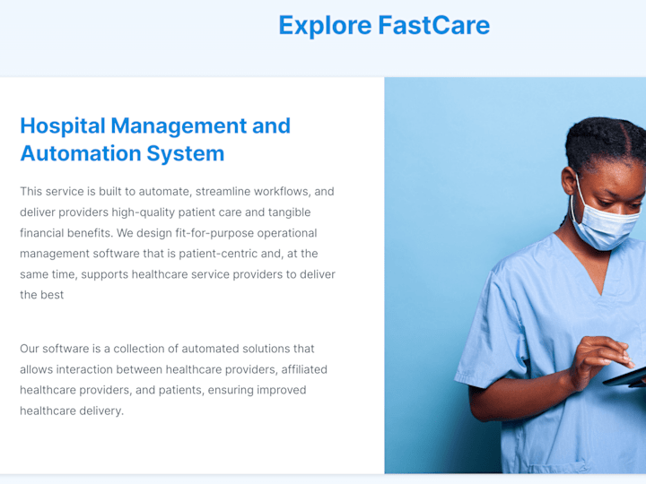 Cover image for Implementation of a HMIS for a major hospital