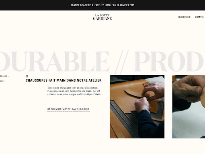 Cover image for La Botte Gardiane — Online Store Redesign