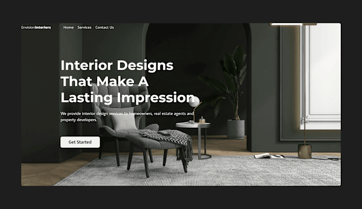 Cover image for Envision Interiors | Framer Template