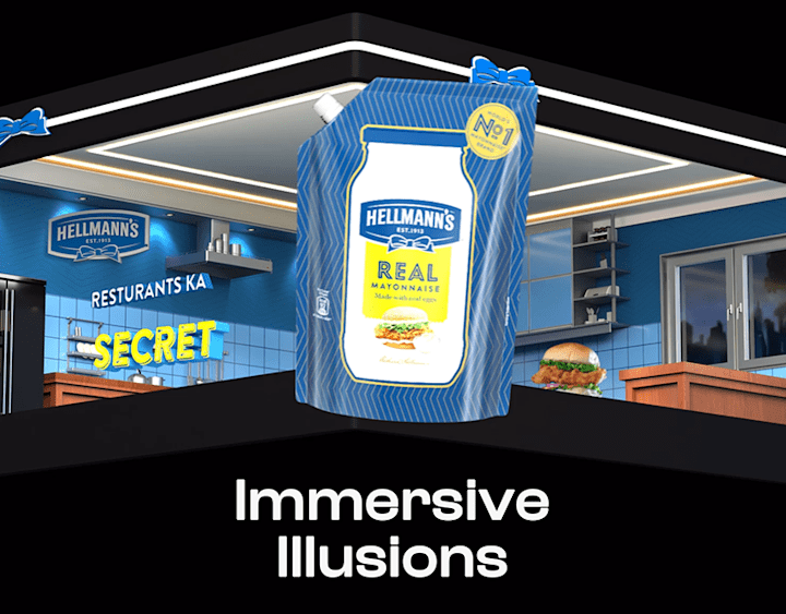 Cover image for Hellmann's 3D Anamorphic Billboard 