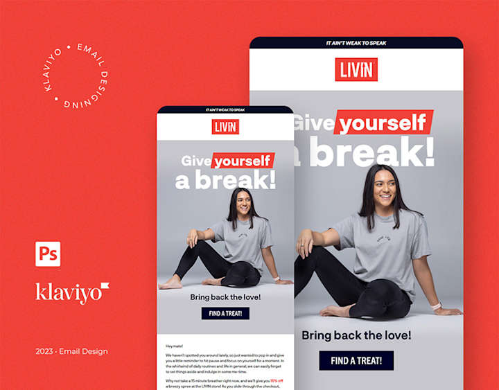 Cover image for Klaviyo Email Design - LIVIN 