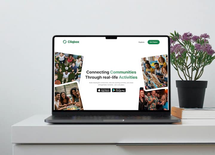 Cover image for Cliqbox Website Redesign