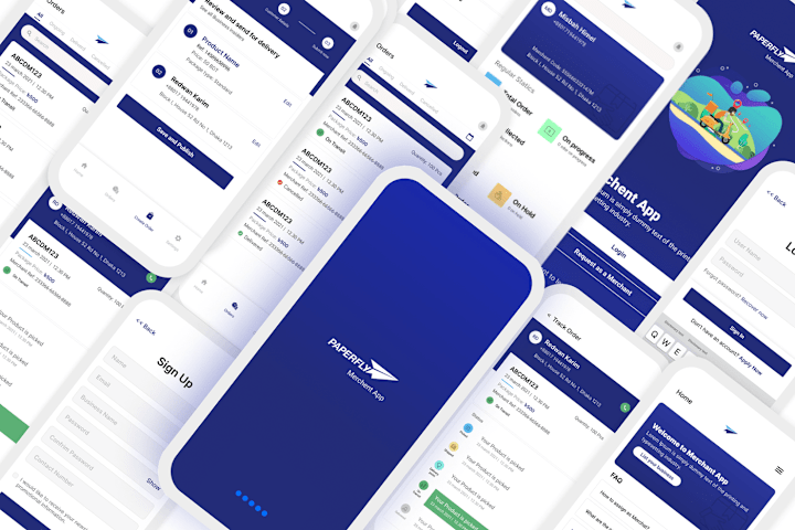 Cover image for Paperfly Merchant APP Redesign
