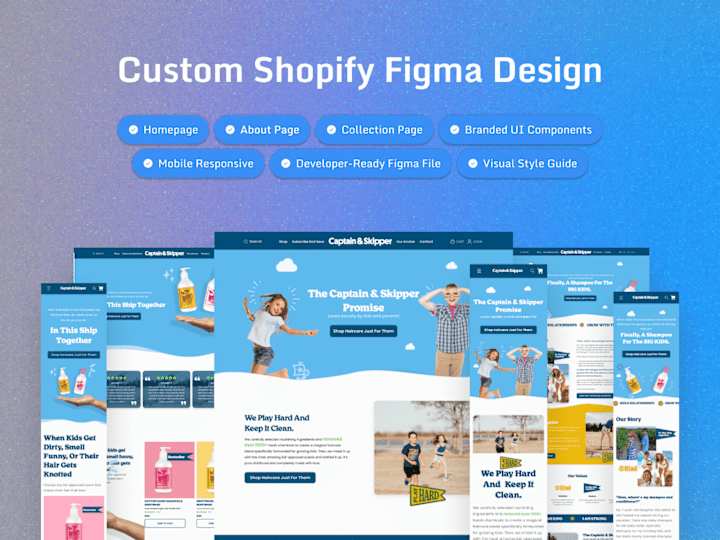 Cover image for Custom Shopify Store Design in Figma – Conversion-Focused 