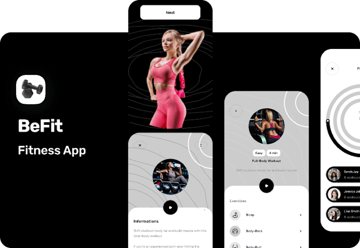Cover image for Fitness App Design