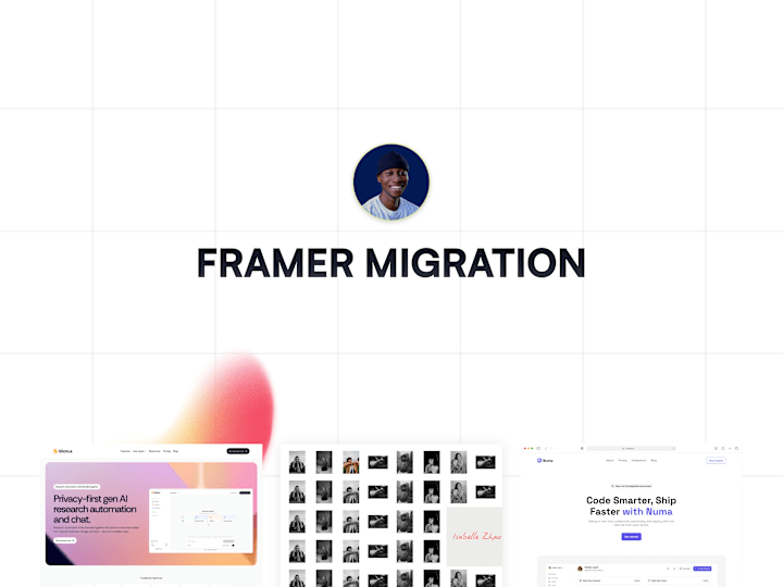 Cover image for Framer Migration
