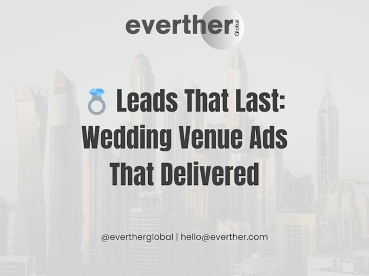 Cover image for Google Ads – Wedding Venue Ads( Australia Lead Boost)