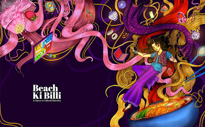 Cover image for Beach Ki Billi a Graphic Novel