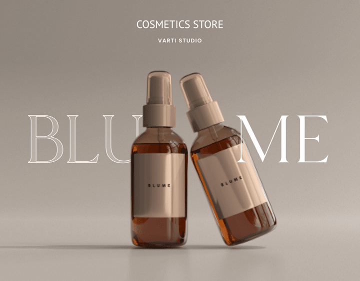 Cover image for Blume : UX/UI Design | Cosmetics Store App Design