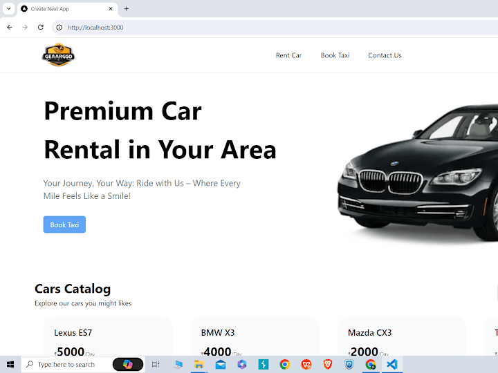 Cover image for Car Rental & Taxi Booking Web Application