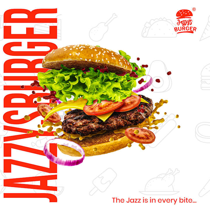 Cover image for Burger Social Media Post Design