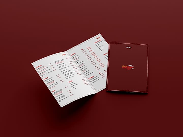 Cover image for Menu Book Designs