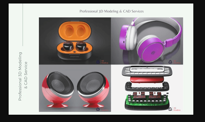 Cover image for do 3d Design Rendering, 3d Modeling, 3d animation product design