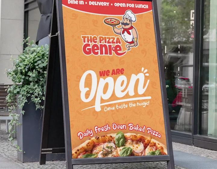Cover image for The Pizza Genie