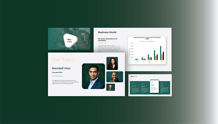 Cover image for Friipay Pitch Deck Design
