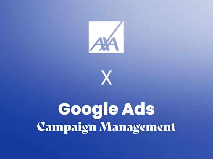 Cover image for AXA | Google Ads Campaign Management