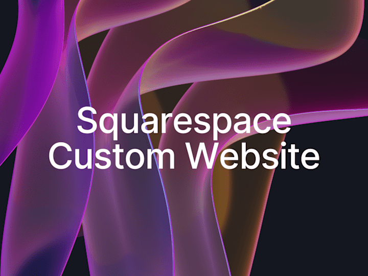 Cover image for Squarespace Custom Website Design with SEO