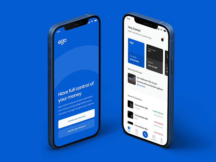 Cover image for Ego Mobile App Design