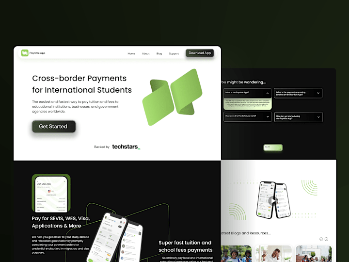 Cover image for Landing Page Redesign for Pay4me
