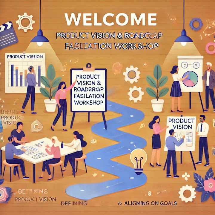 Cover image for Product Vision & Roadmap Facilitation Workshop