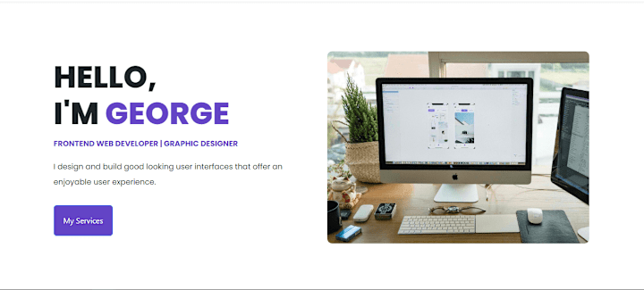 Cover image for george portfolio | developer portfolio