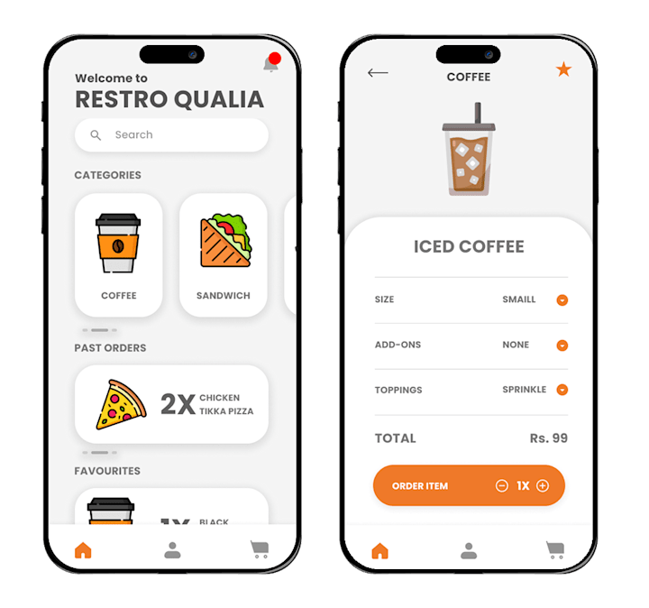 Cover image for Coffee shop app