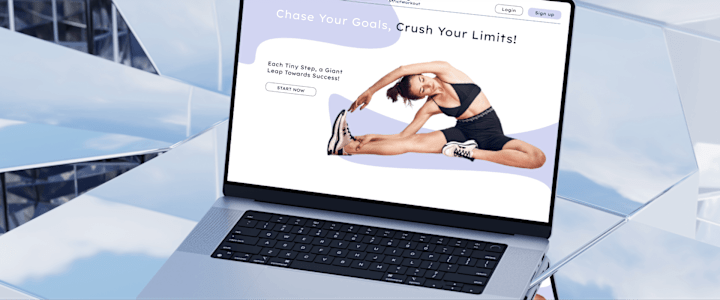 Cover image for Workout Website Design