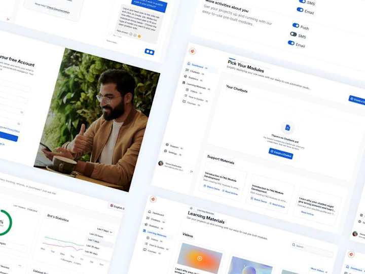 Cover image for Multi-Platform Chatbot Web App Development