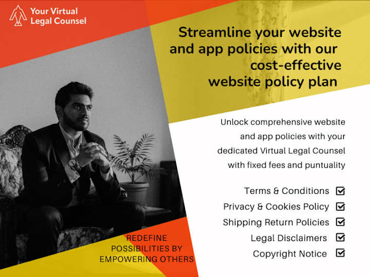 Cover image for Draft Website Policies for your tech start-up.