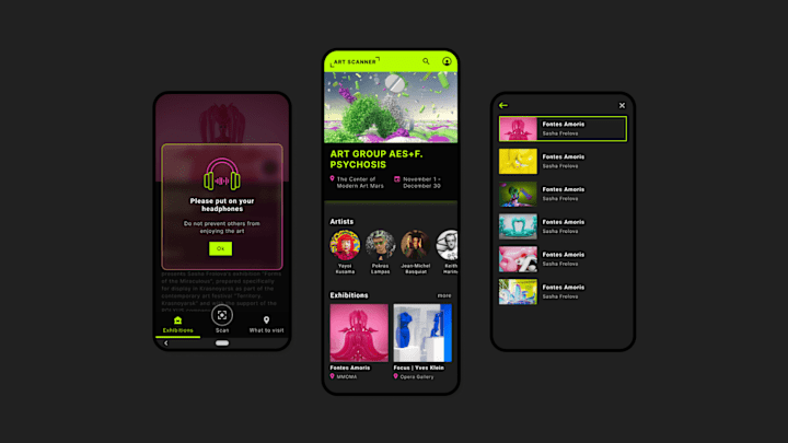 Cover image for Mobile App for Art Gallery