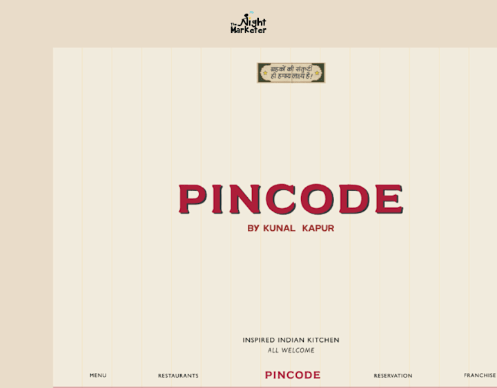 Cover image for Pincode: Restaurant Website UI + Custom Development