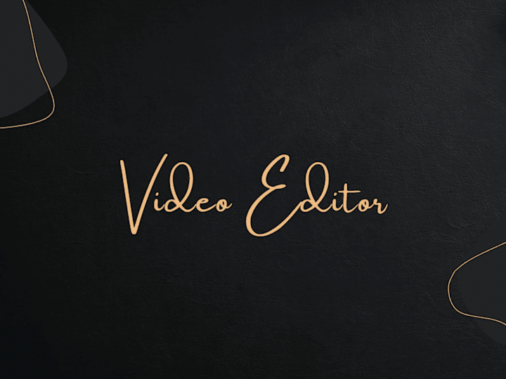 Cover image for Video Editor